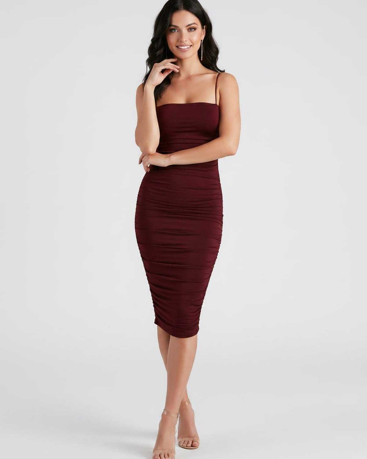 Velora Midi Dress