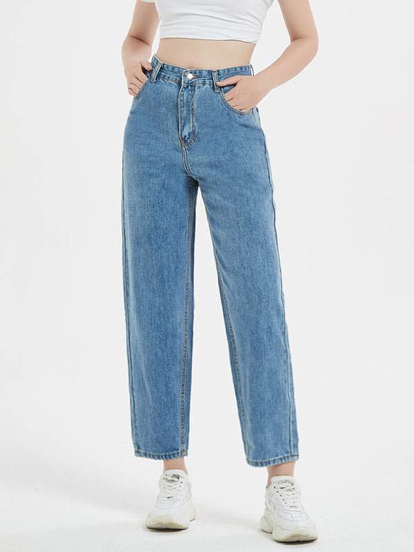 Women’s Vintage Style Jeans, Casual Wear