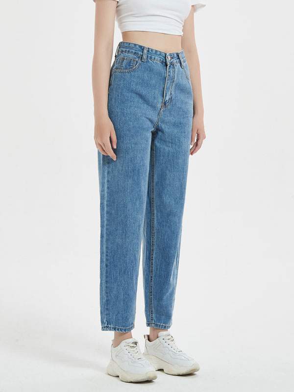 Women’s Vintage Style Jeans, Casual Wear
