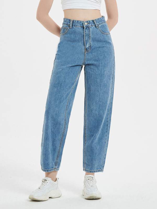 Women’s Vintage Style Jeans, Casual Wear