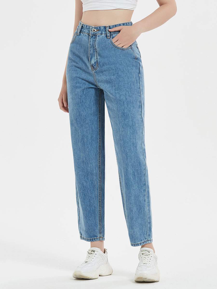 Women’s Vintage Style Jeans, Casual Wear