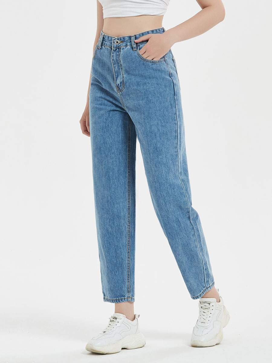 Women’s Vintage Style Jeans, Casual Wear