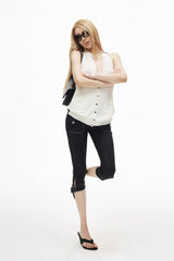 Chloe Halter Knit Vest