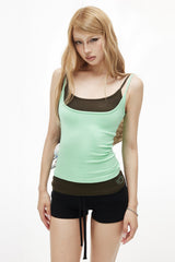 Chloe Layered Rib Cami
