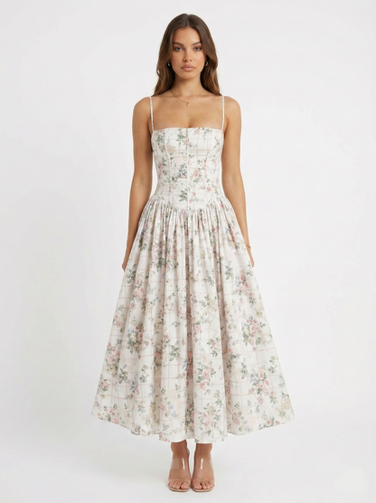Radiance | Radiance Floral Cut-Out Maxi Dress