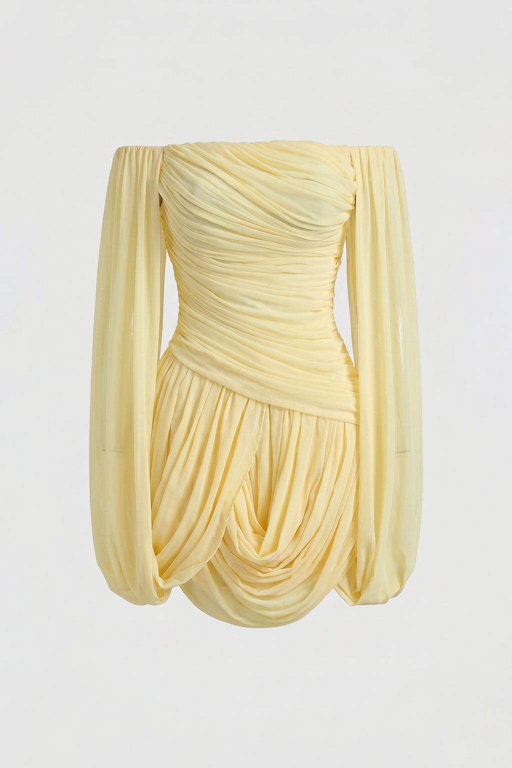 Lana Draped Cape Mini Dress
