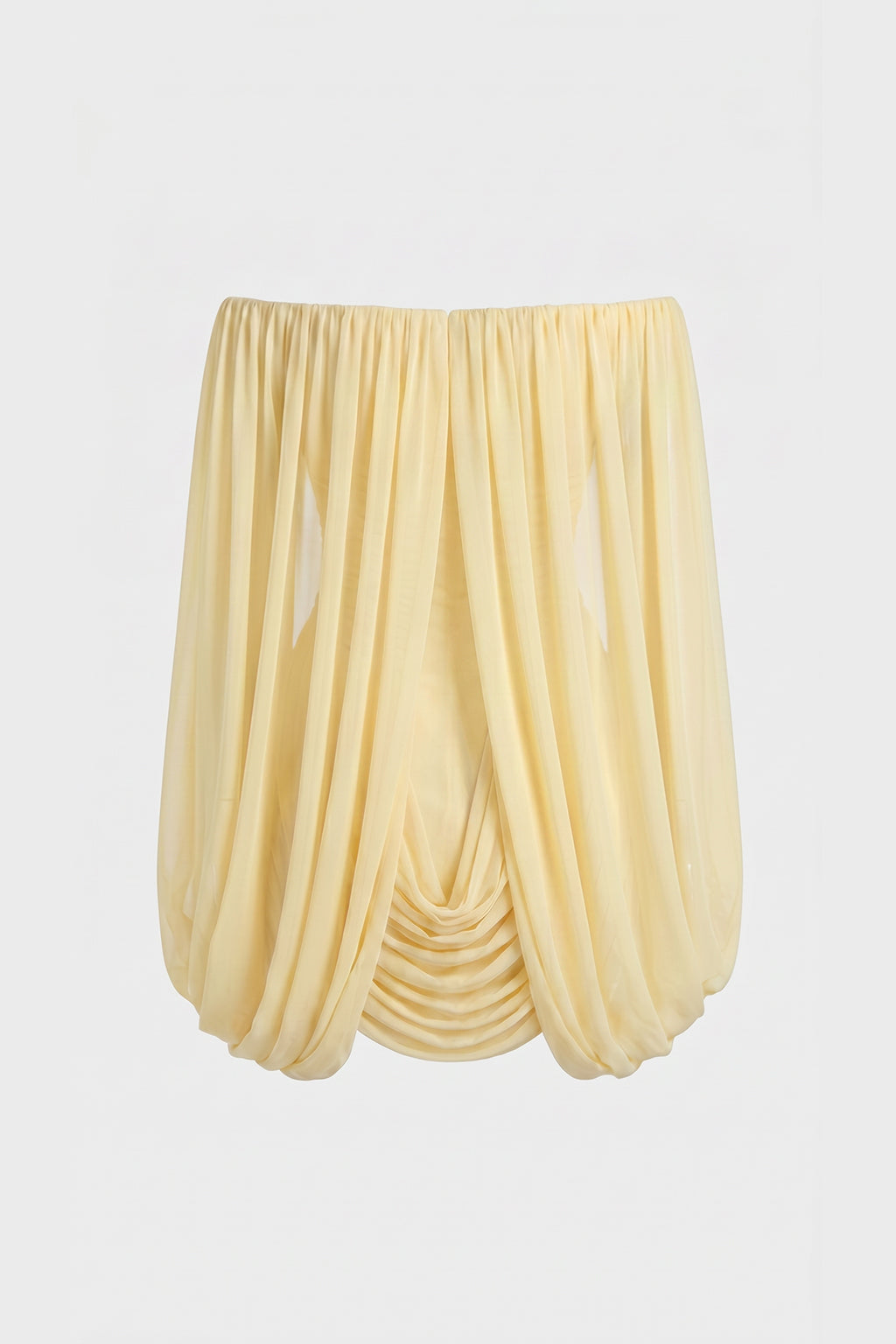 Lana Draped Cape Mini Dress