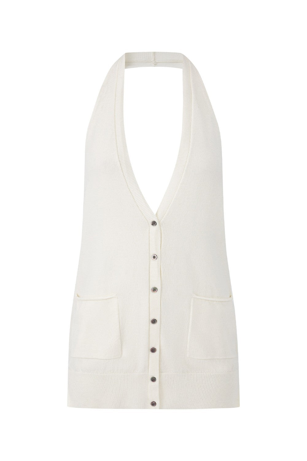 Chloe Halter Knit Vest