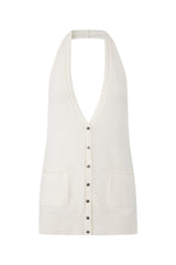 Chloe Halter Knit Vest