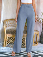 Comfortable Ribbed Trousers, Summer Essentials