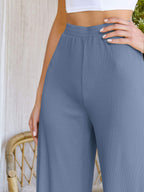 Comfortable Ribbed Trousers, Summer Essentials
