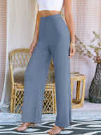 Comfortable Ribbed Trousers, Summer Essentials