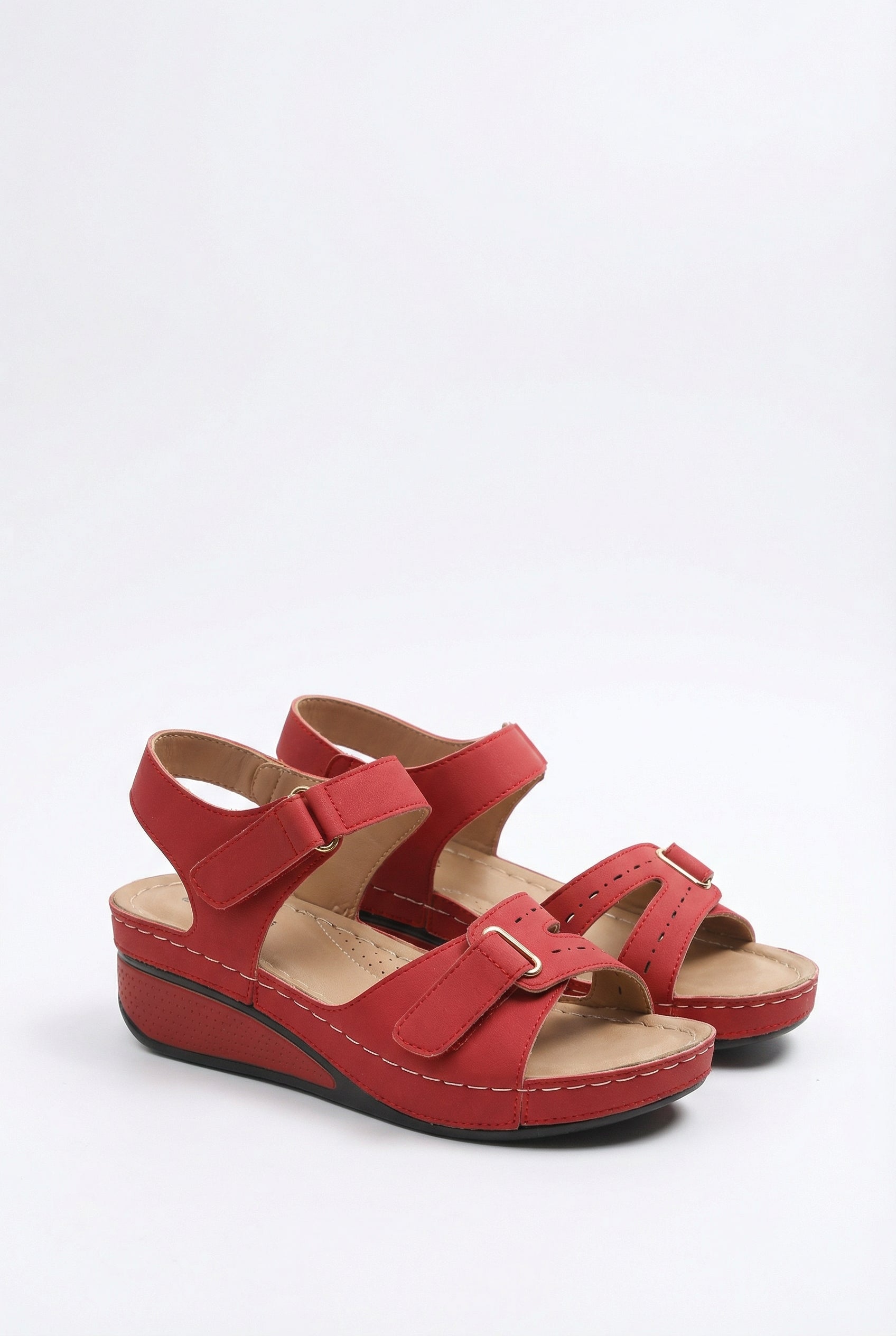 Women's Lightweight Vegan Leather Sandals