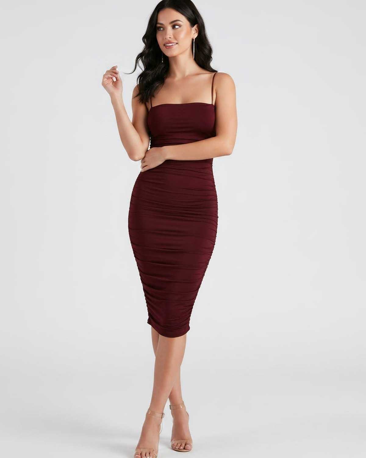 Velora Midi Dress
